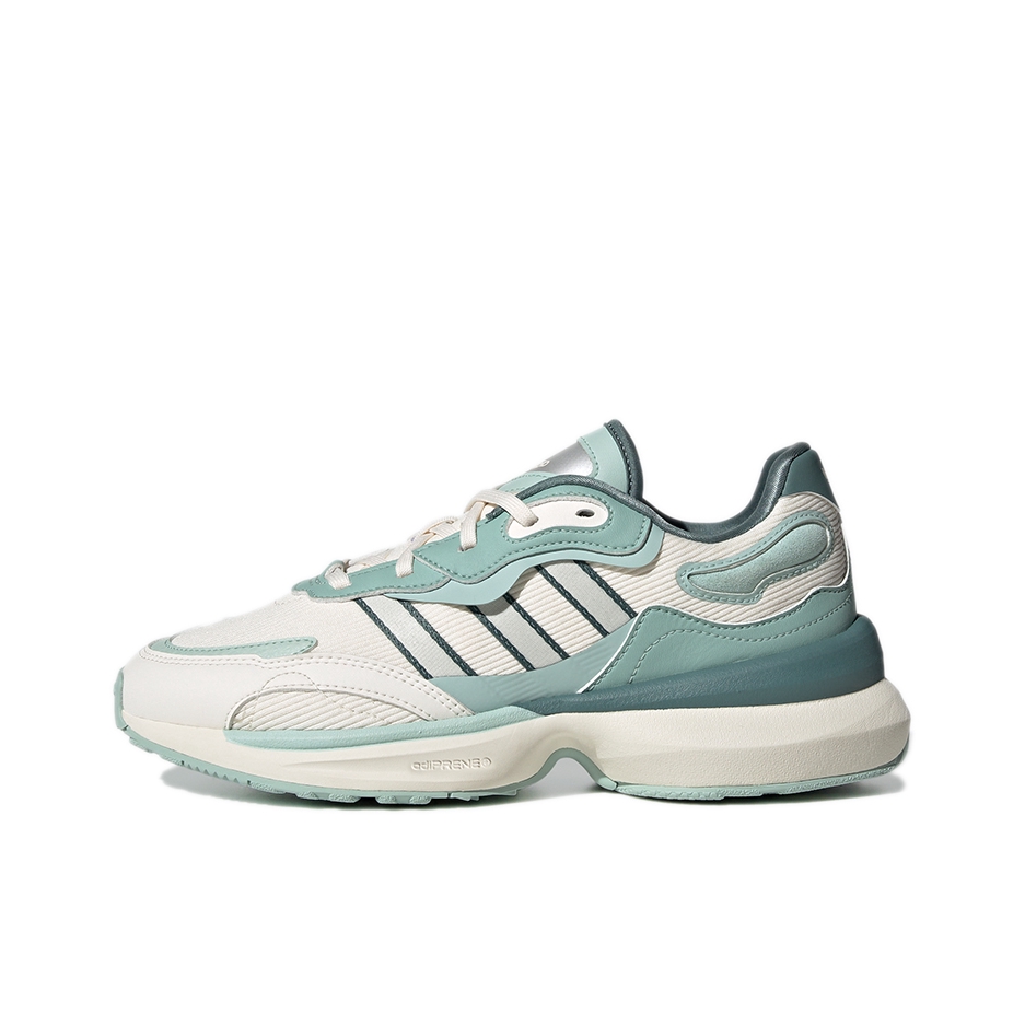 推荐商品：adidas Originals Zentic 复古时尚 防滑耐磨 舒适 休闲鞋 绿色/白色