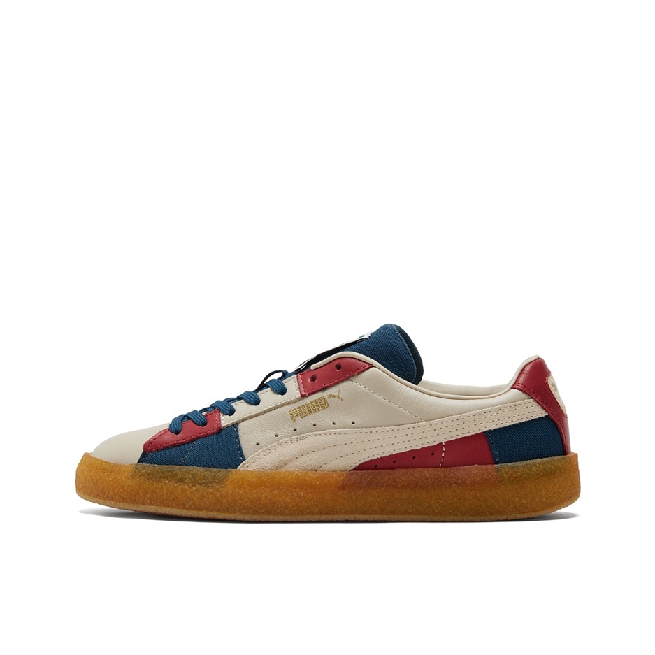 推荐商品：Puma/彪马 Suede Crepe 板鞋 复古经典舒适耐磨防滑透气 米色/红色/蓝色