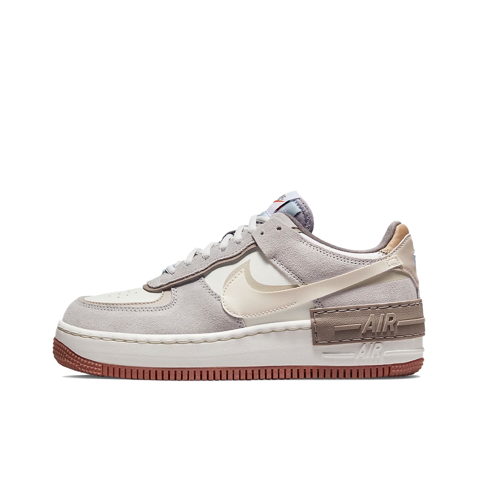 推荐商品：Nike Air Force 1 空军一号 板鞋 轻便舒适百搭耐磨防滑复古 女款/Shadow/双钩/白色/灰色/紫色