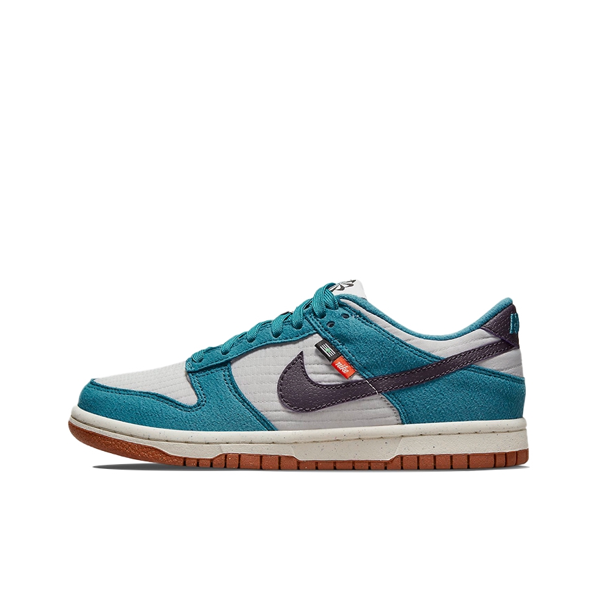 推荐商品：Nike Dunk 板鞋 经典复古百搭 Toasty Rift Blue (GS) 大童/低帮/灰色/蓝色