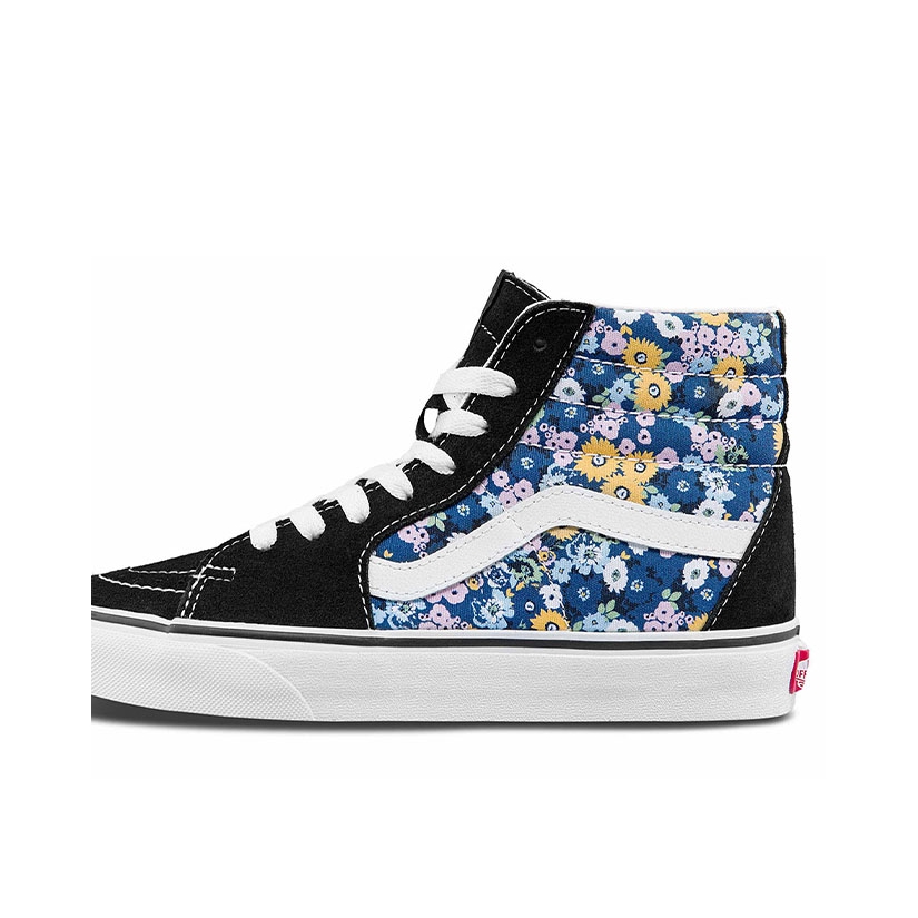 推荐商品：Vans/范斯 SK8-Hi 板鞋 潮流经典拼接复古街头厚底 黑色/蓝色/彩色