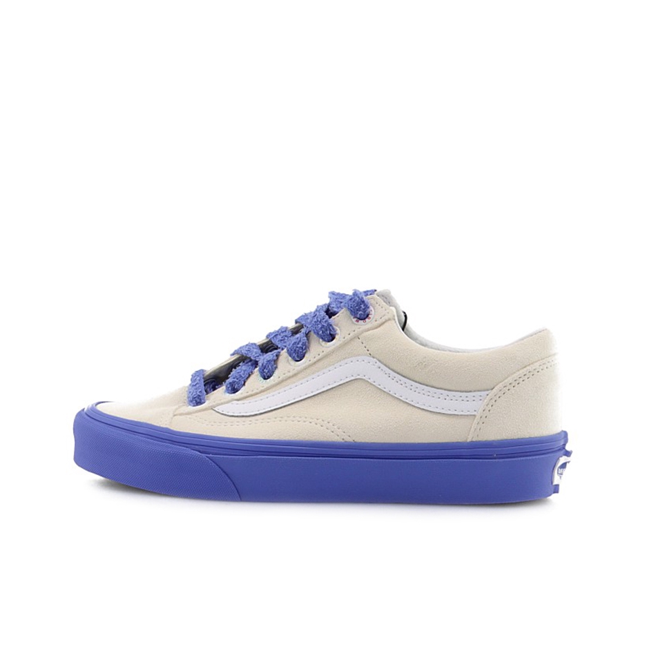 推荐商品：Vans/范斯 Style 36 滑板鞋 板鞋 舒适轻便防滑耐磨复古百搭帆布拼接防水运动 Tierra Whack联名/克莱因蓝