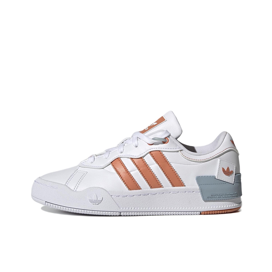 推荐商品：adidas Originals Rey Galle 板鞋 防滑耐磨舒适轻便休闲 白色/橙色/灰色