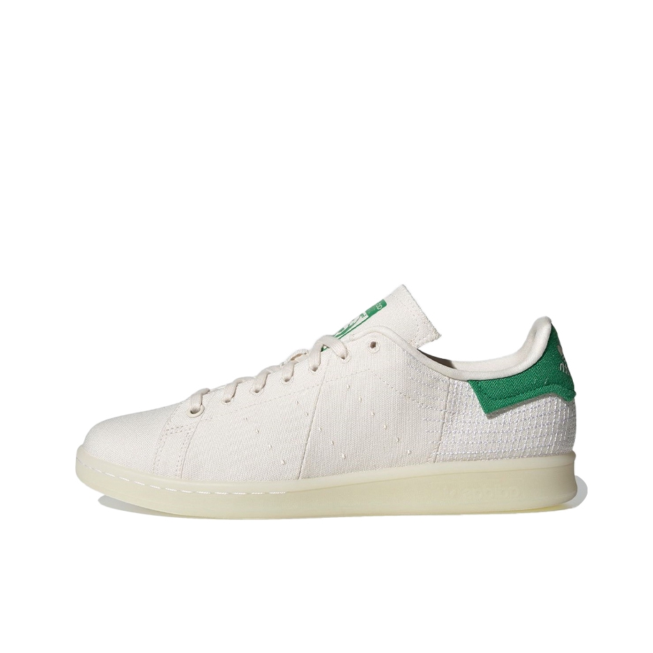 推荐商品：adidas Originals Stan Smith 板鞋 减震透气轻便低帮包裹性 米白/绿色/透明底
