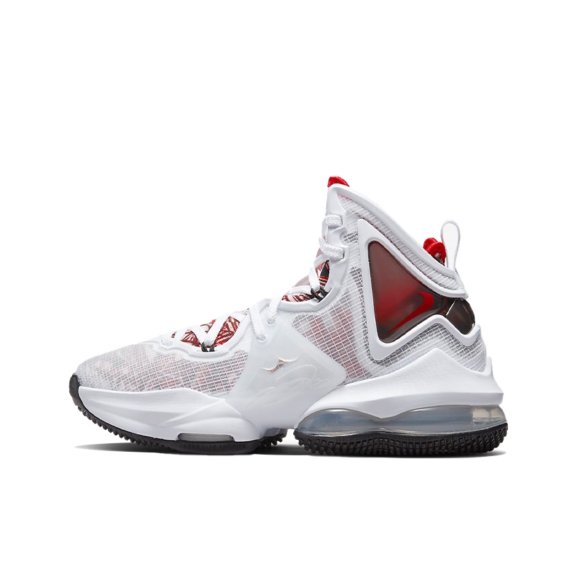 推荐商品：Nike Zoom LeBron 19 詹姆斯 缓震 织物 支撑 回弹 合成革 篮球鞋 GS/白色/红色
