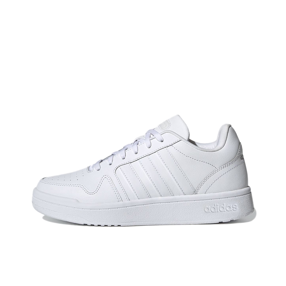 推荐商品：adidas neo Postmove 板鞋 舒适透气防滑耐磨休闲百搭包裹性 白色