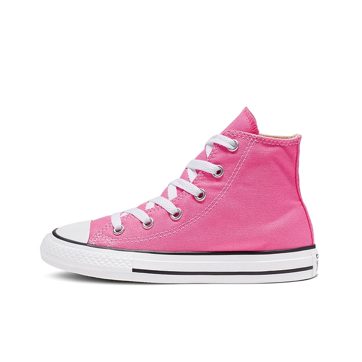 推荐商品：Converse/匡威 Chuck Taylor All Star 魔术贴 休闲时尚 防滑耐磨 易穿脱 帆布鞋儿童 小童/浅粉色