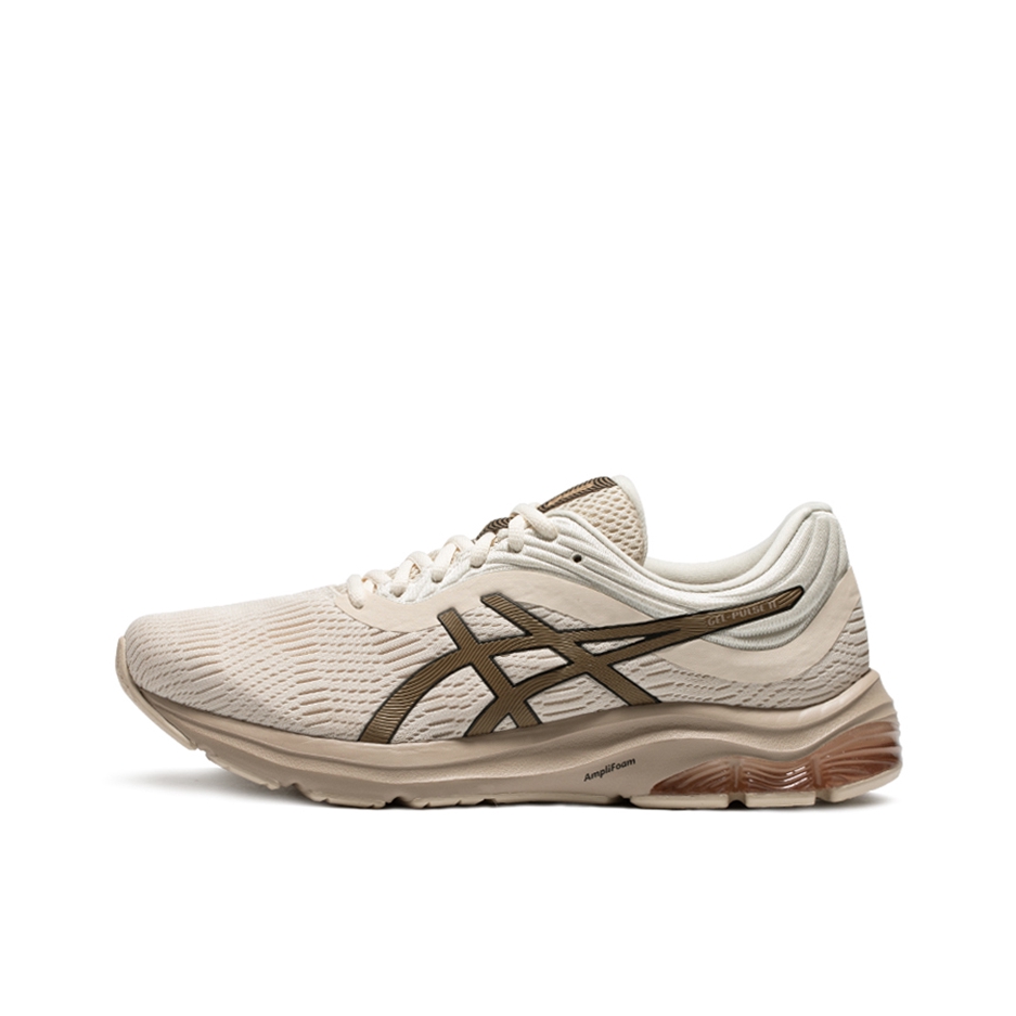 推荐商品：Asics/亚瑟士 Gel-Pulse 11 跑鞋 灵敏网面透气减震包裹性回弹舒适防滑耐磨合成革短跑 灰色/棕色