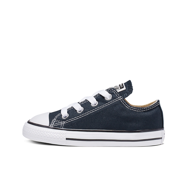 推荐商品：Converse/匡威 Chuck Taylor All Star 魔术贴 休闲时尚 防滑耐磨 易穿脱 帆布鞋儿童 婴童/海军蓝色