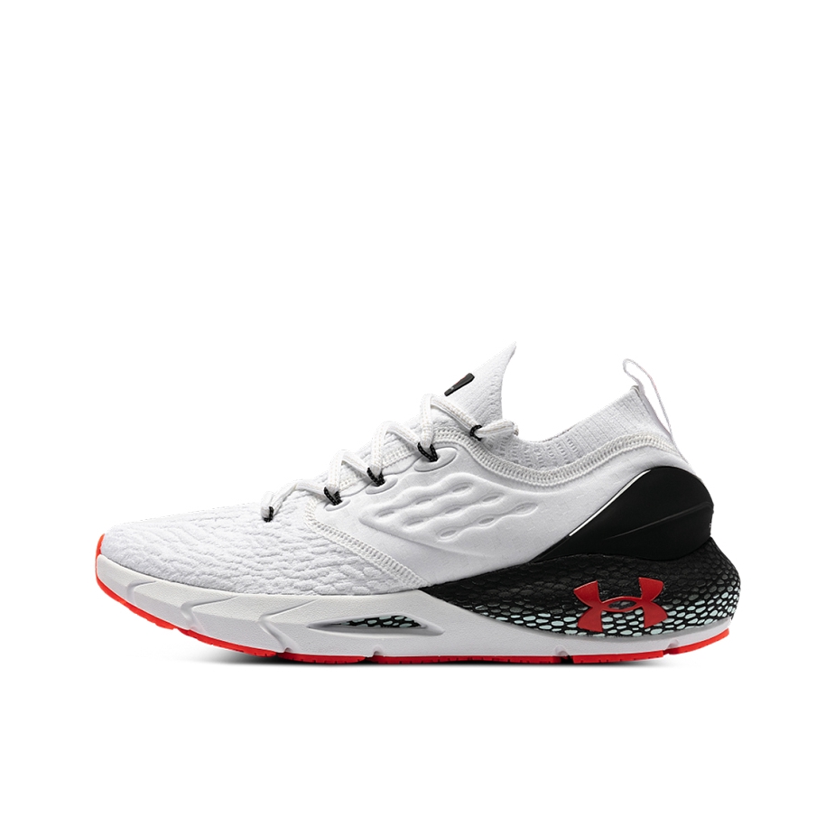 推荐商品：Under Armour/安德玛 Hovr Phantom 2 防滑耐磨 健身训练 减震回弹 网面透气 织物 休闲运动 跑鞋 白色/黑色/橙红