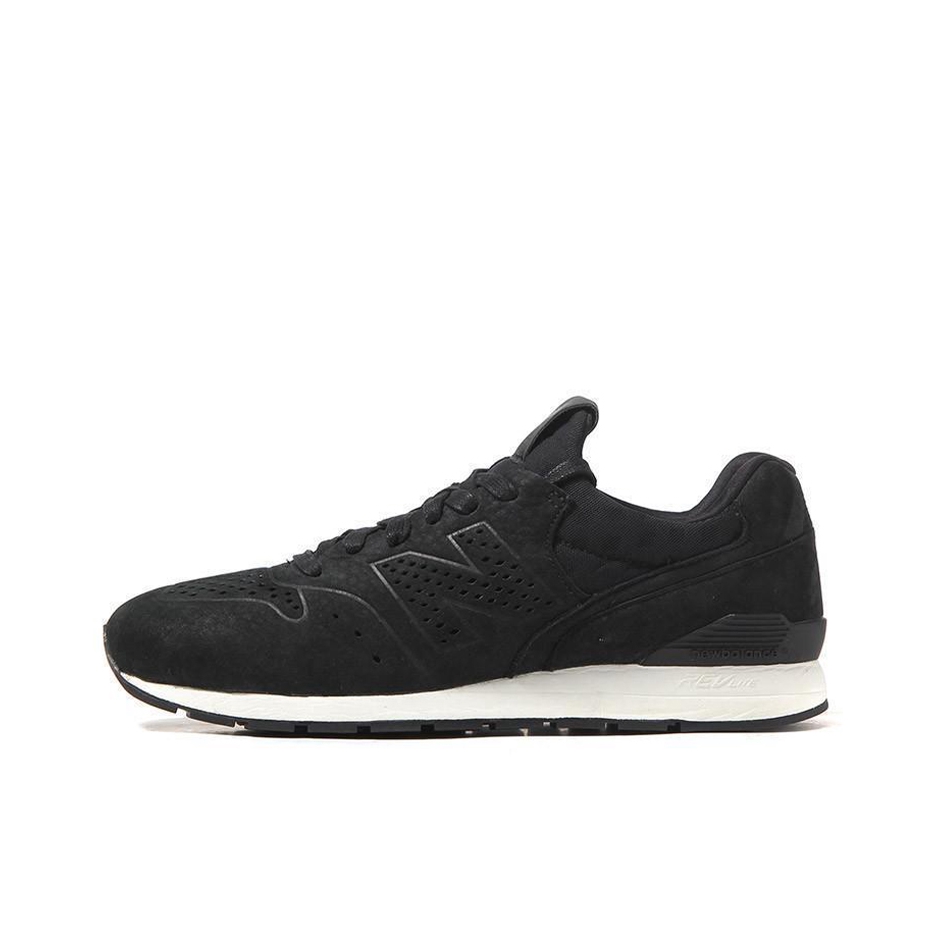 推荐商品：New Balance 996 织物 时尚复古 减震轻便 防滑耐磨 舒适透气 支撑 包裹性 增高 薄底 马拉松 人造革 防水 慢跑 运动休闲鞋 Black 黑色麂皮