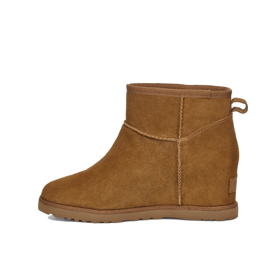 推荐商品：UGG Classic Femme Mini 舒适 雪地靴 栗色 