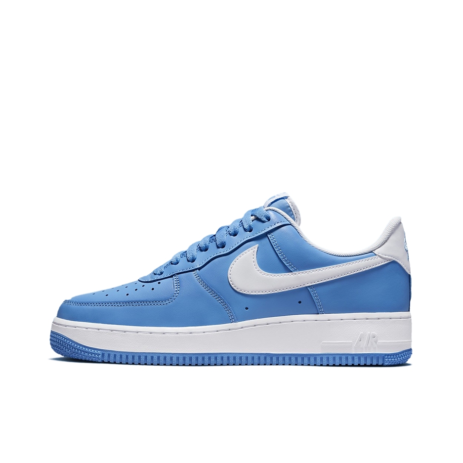 推荐商品：Nike Air Force 1 空军一号 板鞋 轻便舒适百搭耐磨防滑复古 Powder Blue 低帮/大学蓝/白色