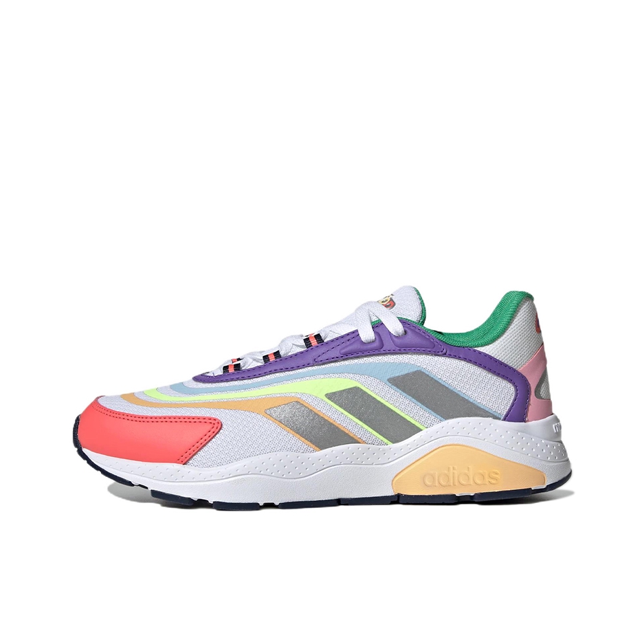 推荐商品：adidas CrazyChaos 2.0 运动休闲鞋 防滑耐磨舒适减震轻便透气复古百搭 白色/银灰/彩色