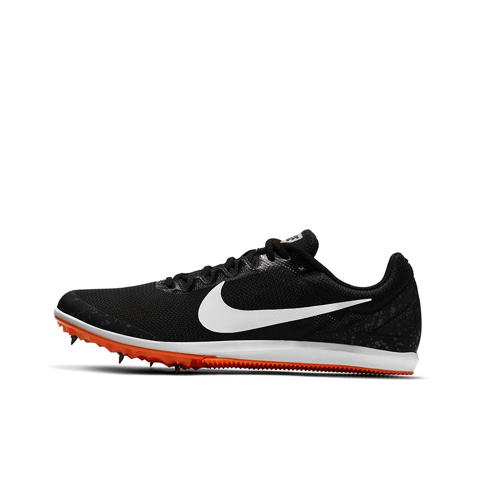 推荐商品：Nike Zoom Rival D 10 跑鞋 长跑田径耐磨减震防滑织物马拉松 黑色/白色