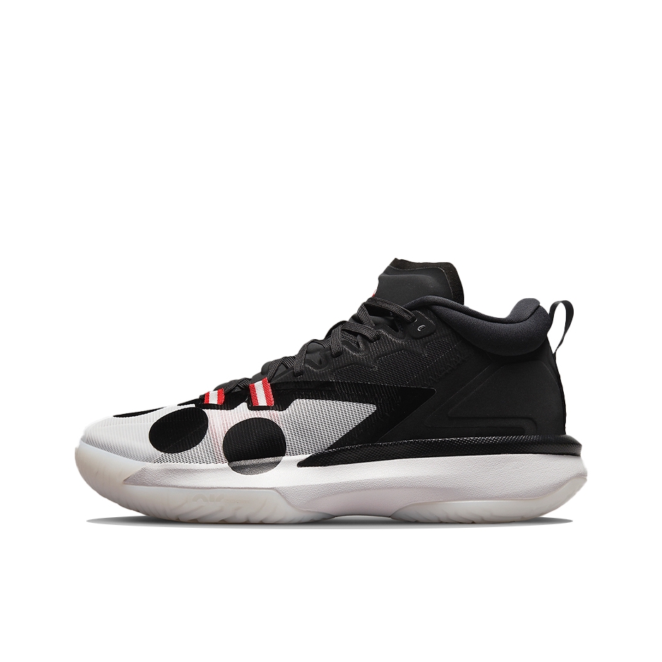 推荐商品：Jordan Zion 1 锡安1代 篮球鞋 缓震透气防滑耐磨包裹性支撑实战训练 火影忍者联名/白色/黑色