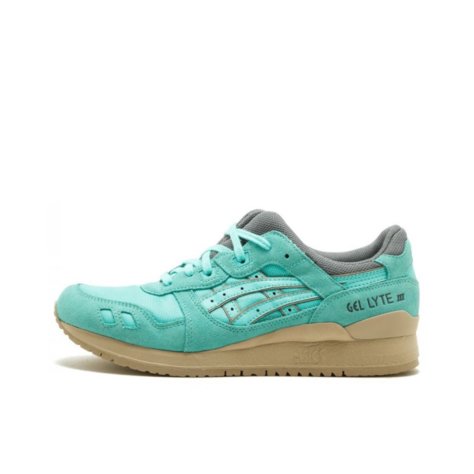 推荐商品：Asics/亚瑟士 Gel-Lyte 3 OG 减震回弹 耐磨防滑 舒适透气 合成革 缓震 复古 低帮 跑鞋 Cockatoo 女款/薄荷绿