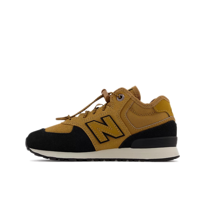 推荐商品：New Balance 574 运动休闲鞋 阿甘鞋 经典复古防滑耐磨缓震舒适透气时尚百搭轻便 棕色/黑色