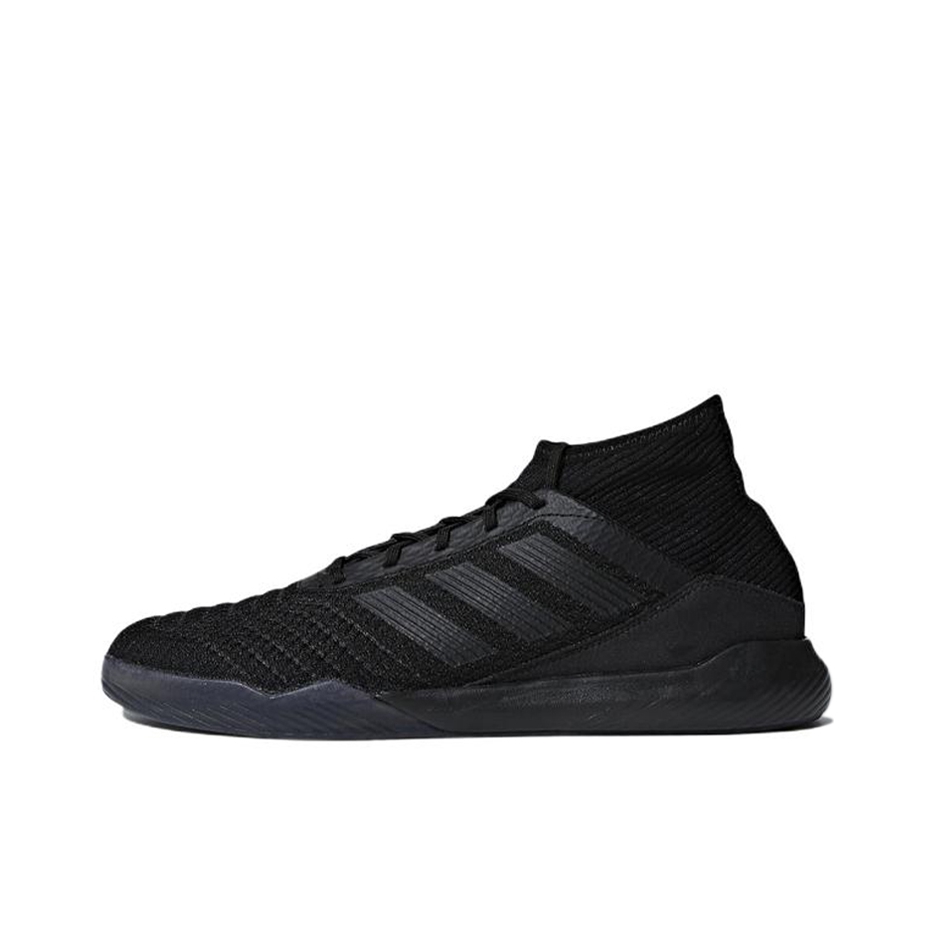 推荐商品：adidas Predator Tango 18.3 IC/IN 足球鞋 平底室内人造草地防滑耐磨 Triple Black 黑武士