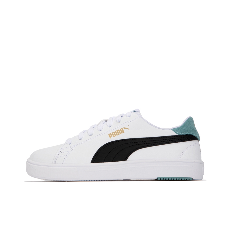 推荐商品：Puma/彪马 Serve Pro Lite 小白鞋 板鞋 复古经典防滑耐磨舒适减震轻便网球风流光风 正白色/黑色