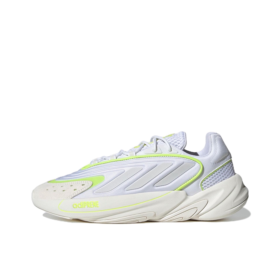 推荐商品：adidas Originals  Ozelia  缓震 复古经典 休闲透气 防滑耐磨  老爹鞋 灰色/绿色