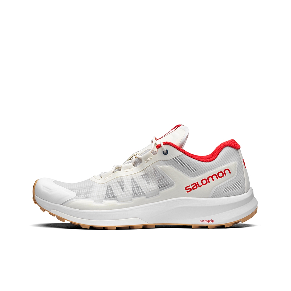 推荐商品：Salomon/萨洛蒙 Ultra Raid 防滑耐磨 舒适 潮流 跑鞋 Copson联名/白色/红色