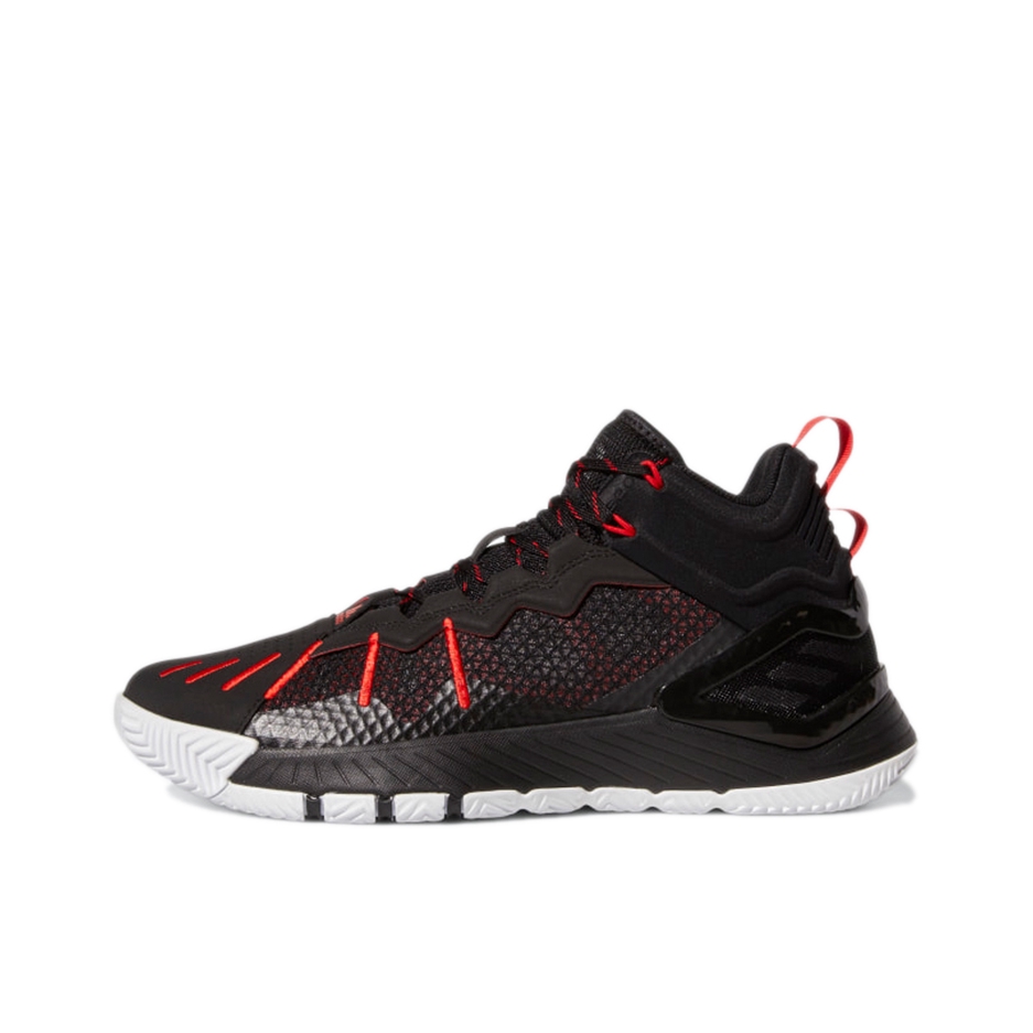 推荐商品：adidas D Rose Son of Chi 罗斯 篮球鞋 防滑耐磨减震实战圆头 黑色/红色