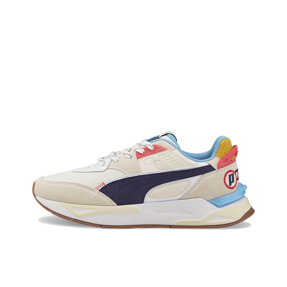 推荐商品：Puma/彪马 Mirage 运动休闲鞋 防滑耐磨时尚潮流舒适透气复古圆头 米白色/黑色