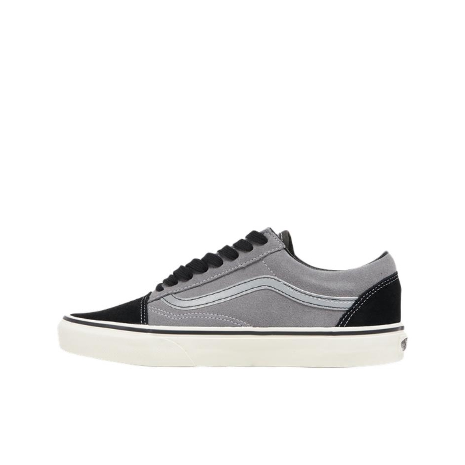 推荐商品：【520礼物】Vans/范斯 Old Skool 滑板鞋 板鞋 轻便防滑复古舒适经典 灰色/黑色