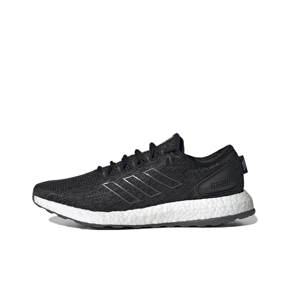 推荐商品：adidas Pure Boost Go 跑鞋 减震回弹防滑耐磨轻便透气运动 白色/黑色