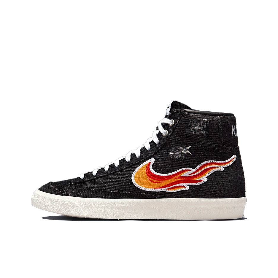 推荐商品：Nike Blazer 板鞋 经典复古防滑舒适百搭 黑色/红色/白色/火焰纹