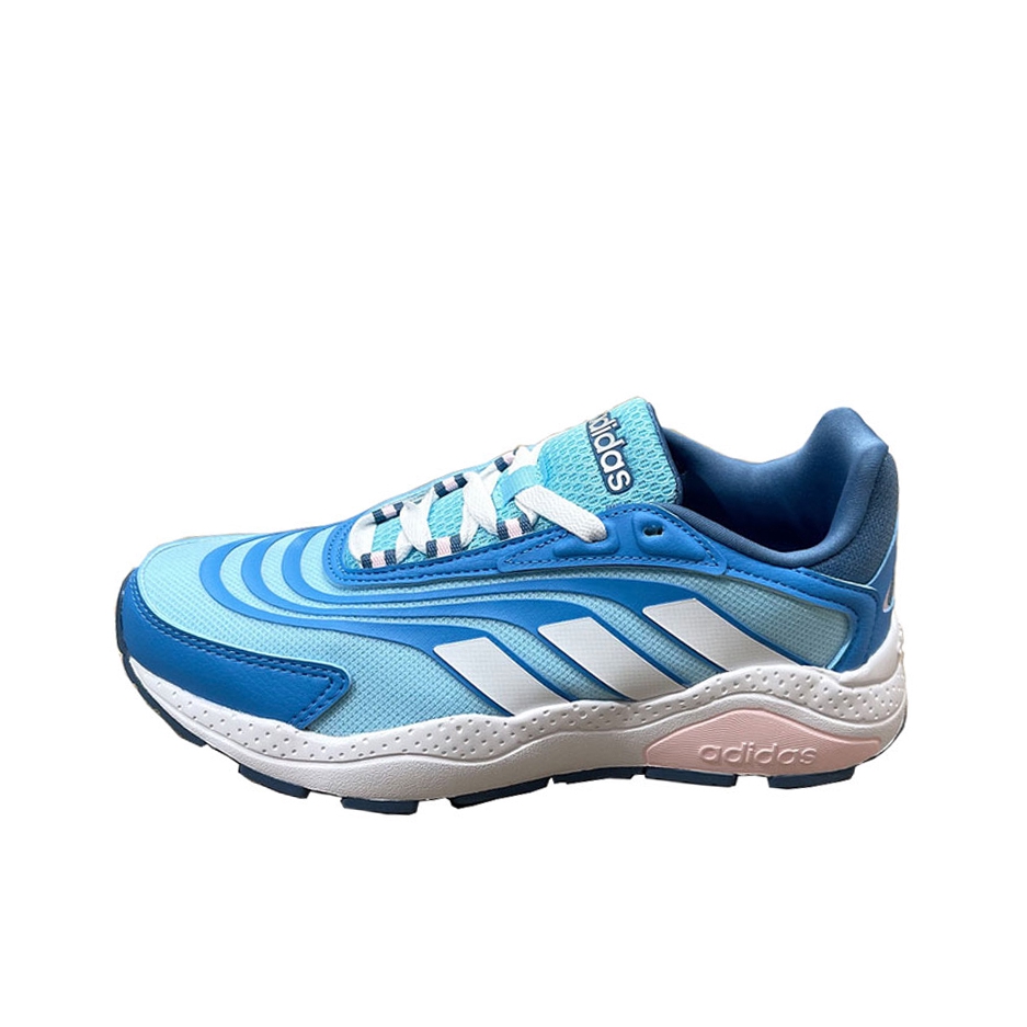 推荐商品：adidas CrazyChaos 2.0 运动休闲鞋 防滑耐磨舒适减震轻便透气复古百搭 女款/蓝色/白色