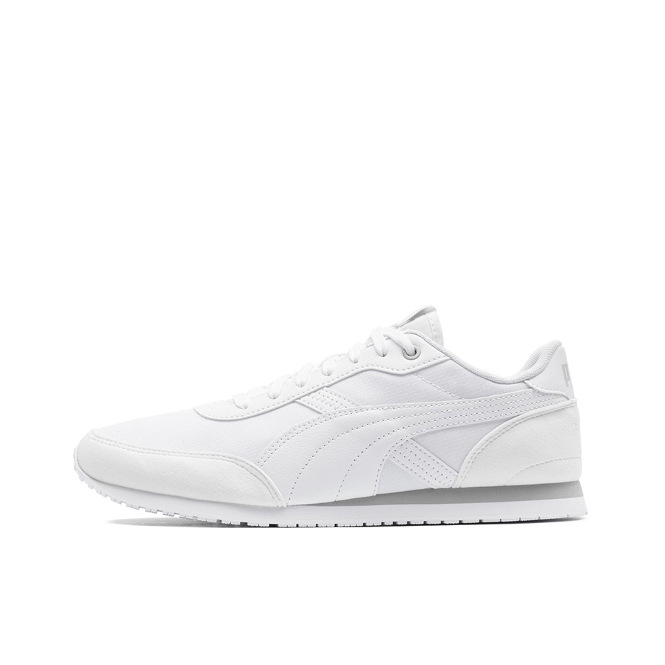推荐商品：Puma/彪马 St Runner Essential 防滑耐磨 减震透气 舒适轻便 经典百搭 运动休闲 T头鞋 训练鞋 白色