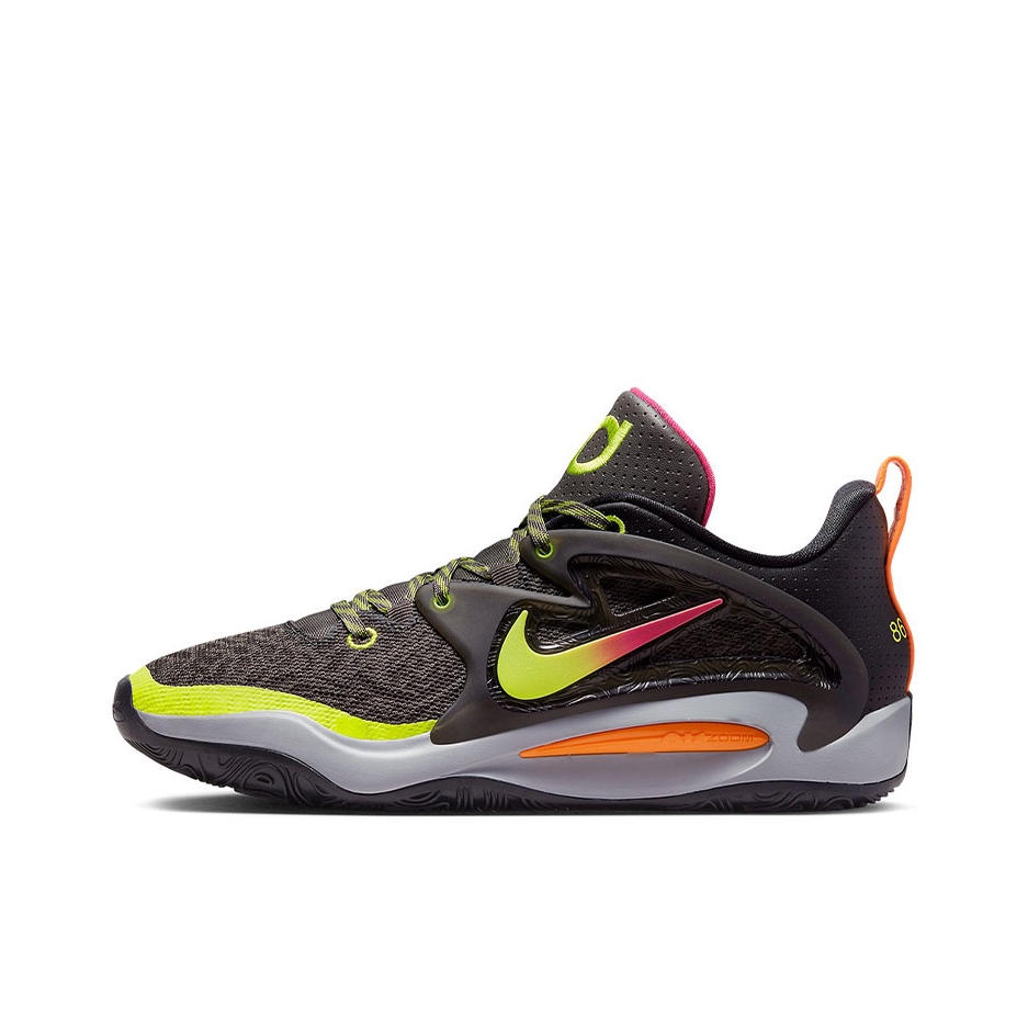 推荐商品：Nike KD 15 杜兰特 Strobel 缓震透气 防滑耐磨 圆头 包裹性 支撑 篮球鞋 国内版/黑色/黄色/粉色