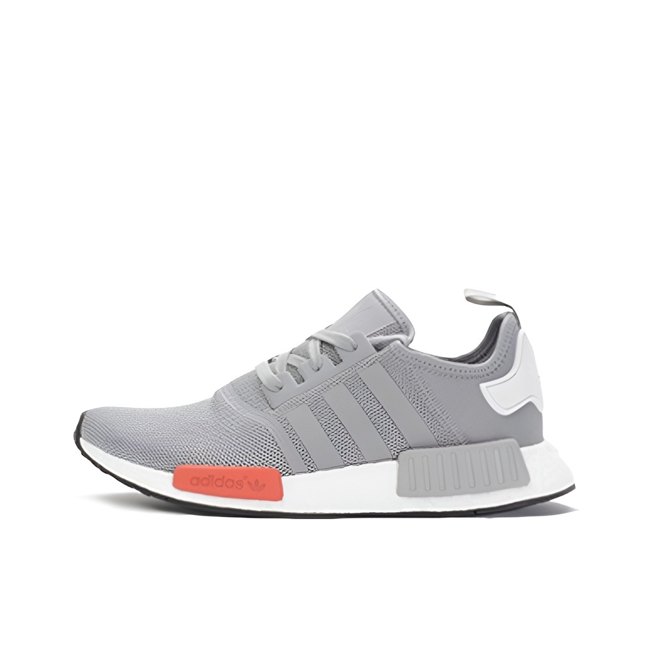 推荐商品：adidas Originals NMD R1 BOOST 织物 轻便透气 缓震 低帮 运动休闲鞋 Light Onix 莫斯科