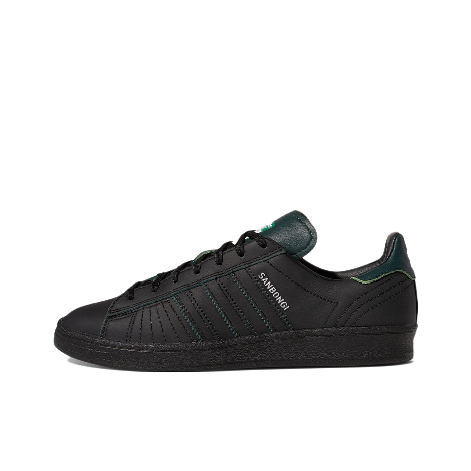 推荐商品：adidas Campus ADV 板鞋 减震轻便复古潮流贴合包裹性 Shin Sanbongi联名/黑色