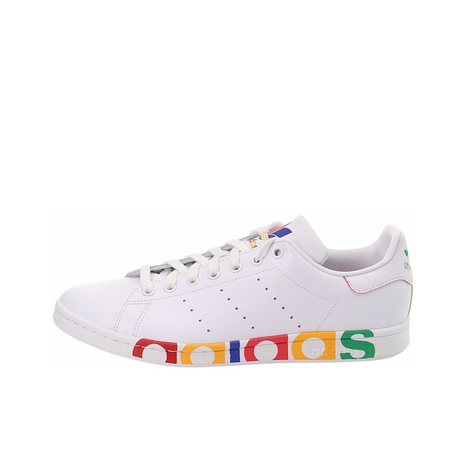 推荐商品：adidas Originals Stan Smith 板鞋 减震透气轻便低帮包裹性 Olympic 白色/彩色标