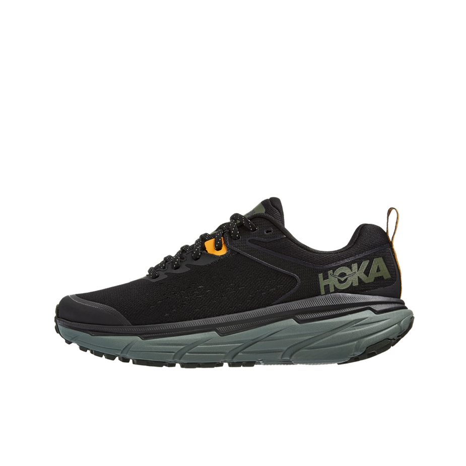 推荐商品：HOKA ONE ONE Challenger ATR 6 缓震透气 防水防滑耐磨 越野 织物 登山 徒步鞋 黑色/绿色/橙色