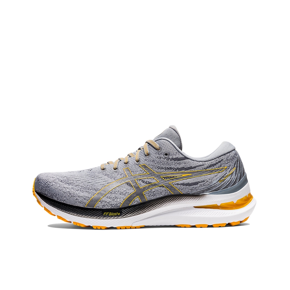 推荐商品：Asics/亚瑟士 Gel-Kayano 29 稳定支撑 缓震防滑 网面透气 复古 回弹 织物 合成革 碳板 跑鞋 灰色/黄色