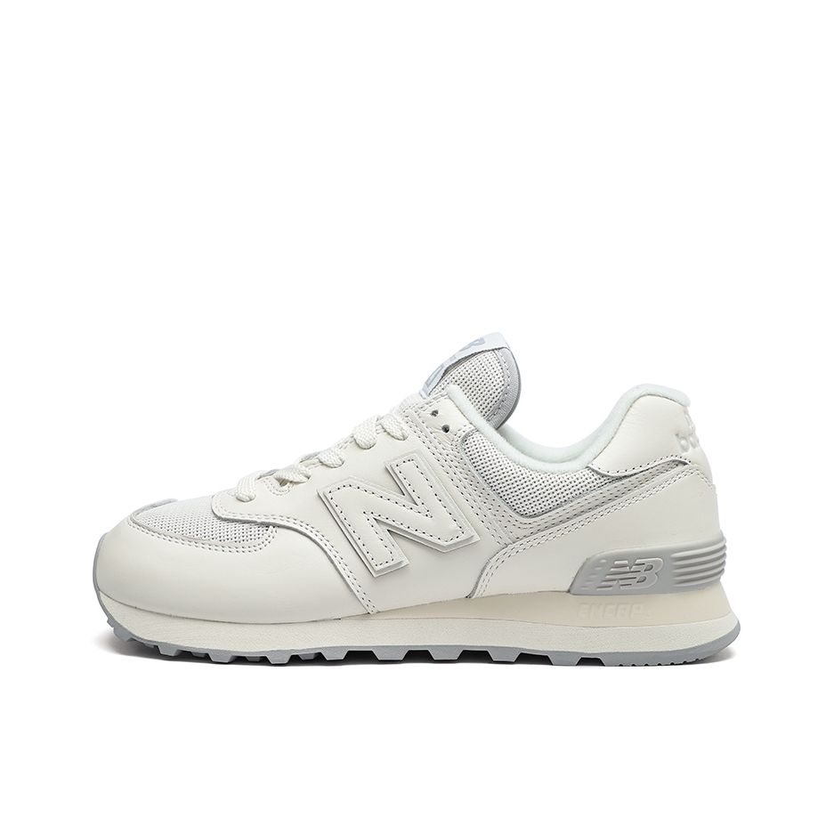推荐商品：New Balance 574 运动休闲鞋 阿甘鞋 经典复古防滑耐磨缓震舒适透气时尚百搭轻便 浅灰色/白色