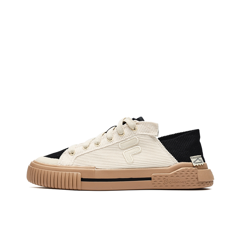 推荐商品：FILA/斐乐 Wallride DX 潮流百搭 简约 运动休闲鞋 T12M228203F 女款/奶白/黑色