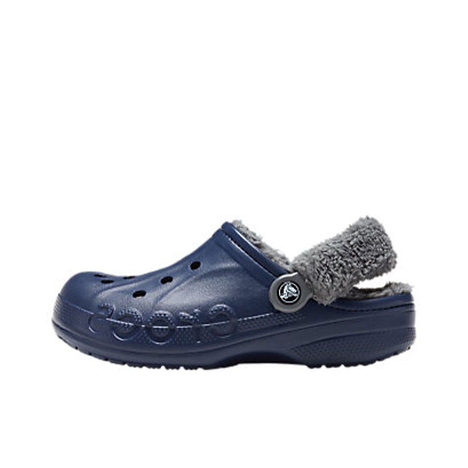 推荐商品：Crocs/卡骆驰 Baya Clog 贝雅 防滑耐磨 时尚舒适 圆头 包头 洞洞鞋 凉鞋 深蓝/石板灰