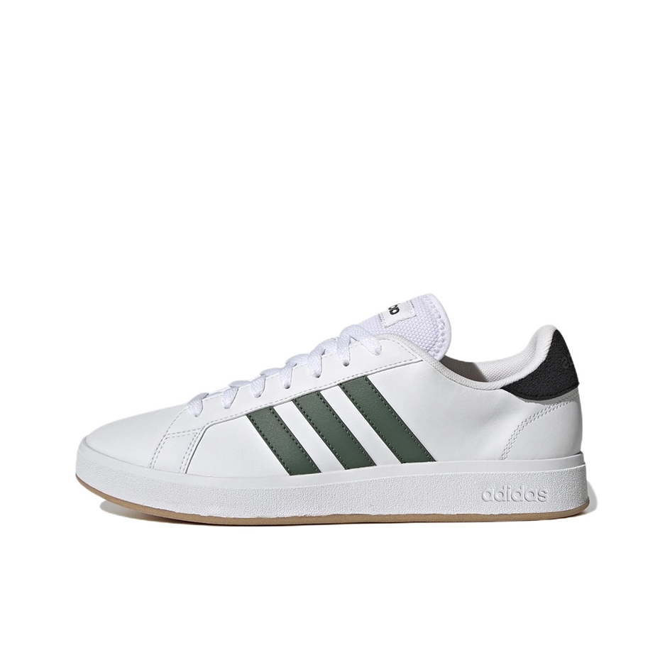 推荐商品：adidas NEO Grand Court 2.0 板鞋 防滑耐磨舒适透气时尚百搭轻运动贴合 绿色