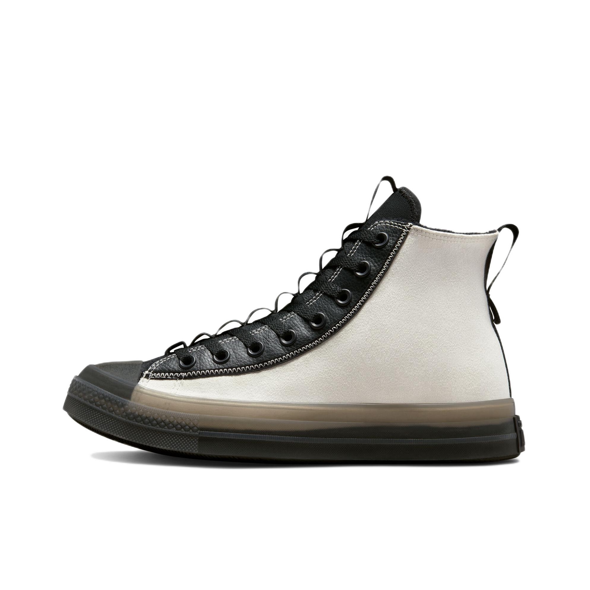 推荐商品：Converse/匡威 Chuck Taylor All Star CX 帆布鞋 果冻底潮流防滑耐磨 米白/黑色