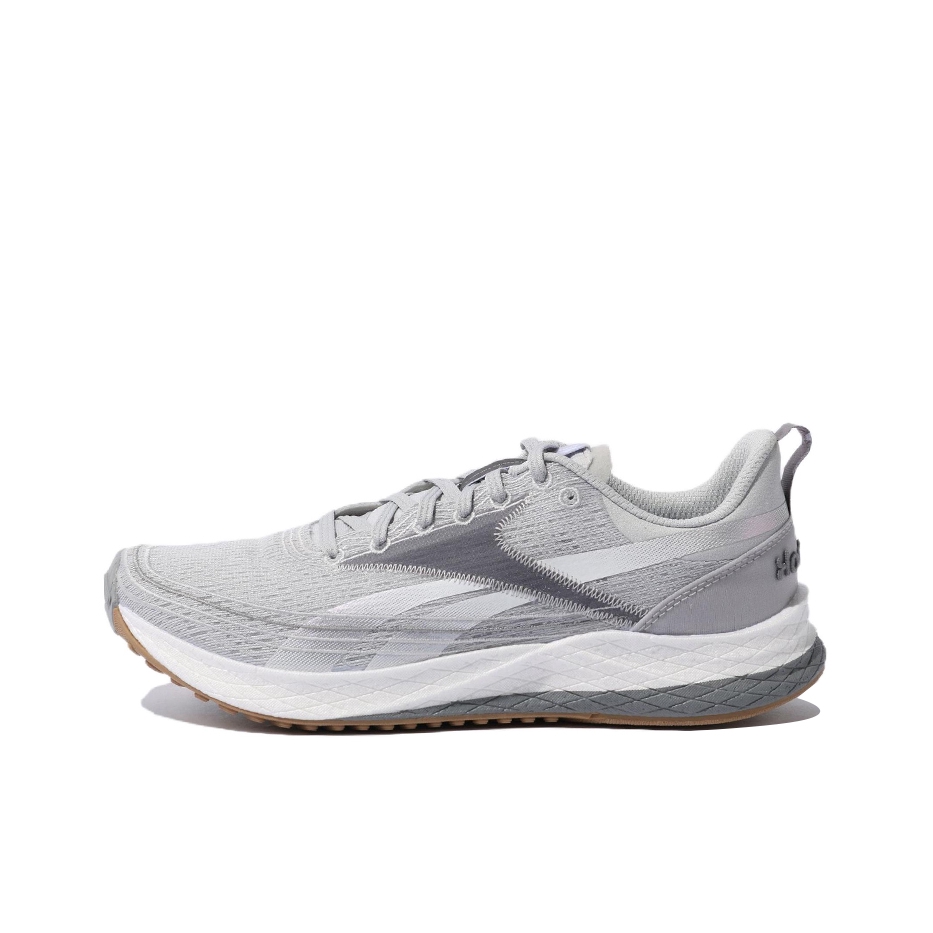 推荐商品：Reebok/锐步 Floatride Energy 4 跑鞋 缓震回弹防滑耐磨舒适透气轻便休闲防水 灰色/白色