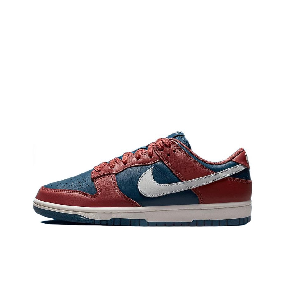 推荐商品：Nike Dunk 板鞋 经典复古百搭 红色/深蓝