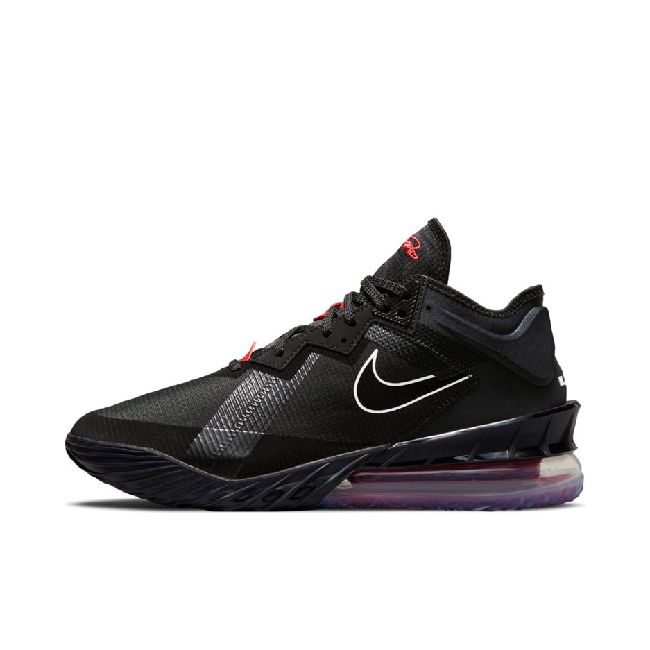 推荐商品：Nike Zoom LeBron 18 詹姆斯 篮球鞋 透气防滑耐磨实战支撑织物合成革 低帮/黑色/红色/白色