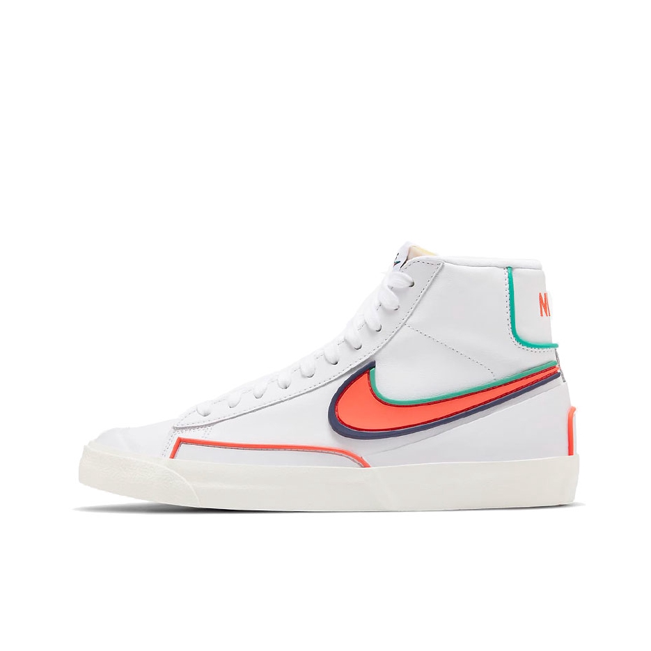 推荐商品：Nike Blazer 板鞋 经典复古防滑舒适百搭 男款/中帮/落日橙