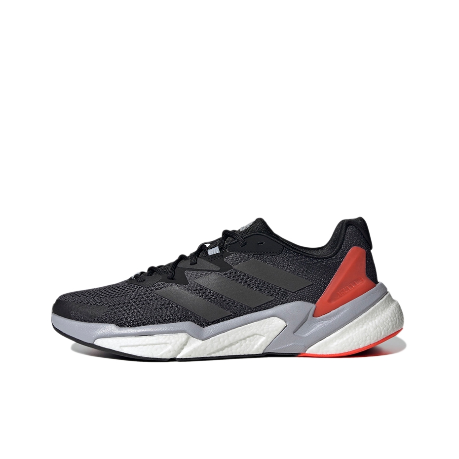 推荐商品：adidas X9000L3 跑鞋 缓震回弹防滑耐磨舒适轻便网面透气织物复古合成革 黑色/红色