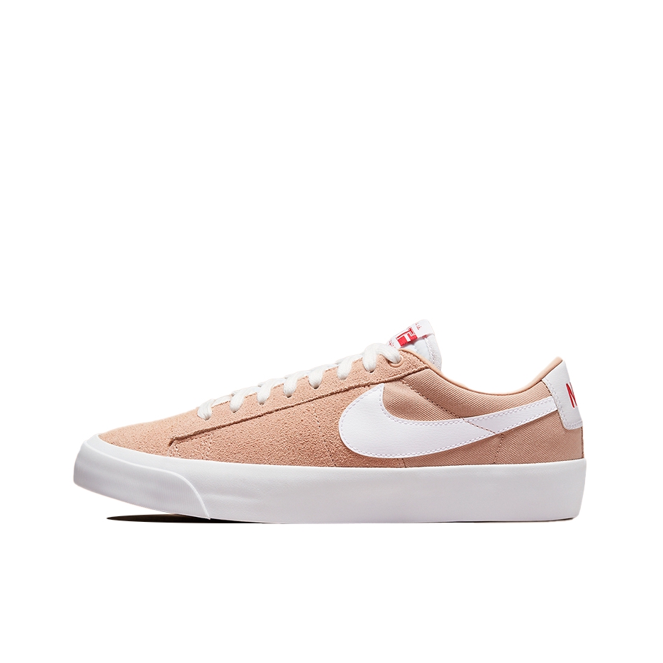 推荐商品：Nike SB Blazer Zoom 滑板鞋 板鞋 拼接时尚复古防滑耐磨透气运动休闲舒适百搭 橙色/白色/红色